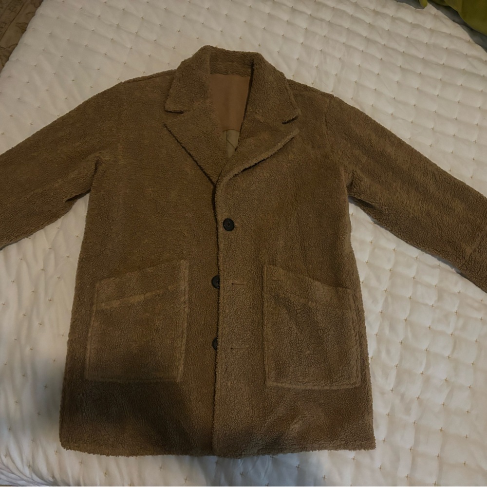 Derek Lam 10 Crosby Amelie Faux Shearling Reversible Jacket - Picture 6 of 6